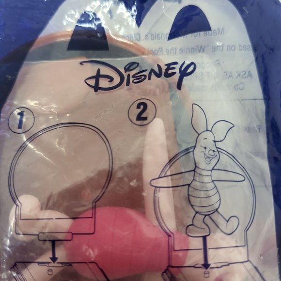 NEW 2021 McDONALD'S WALT DISNEY WORLD 50th ANNIVERSARY HAPPY MEAL TOY #19 Piglet - Picture 2 of 6